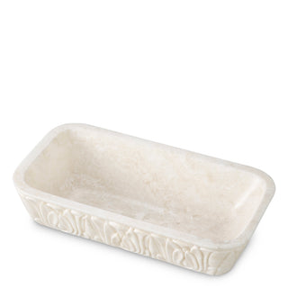 White Marble Bowl Petal