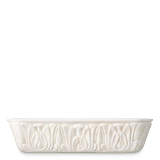 White Marble Bowl Petal