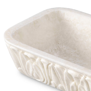 White Marble Bowl Petal