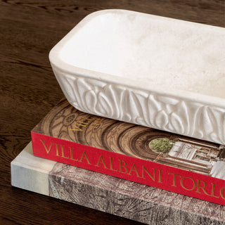 White Marble Bowl Petal