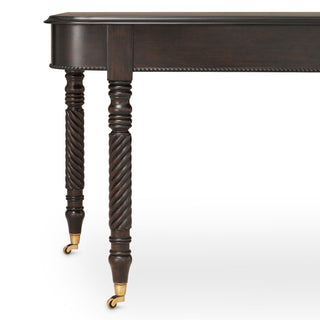 Satin Eucalyptus Console Table Waverly