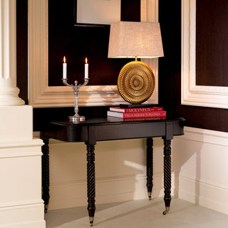 Satin Eucalyptus Console Table Waverly