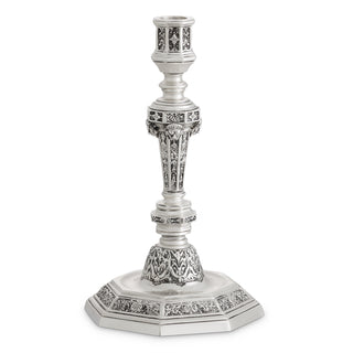 Antique Silver Candle Holder Delavigne