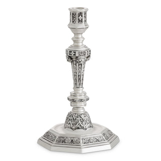 Antique Silver Candle Holder Delavigne
