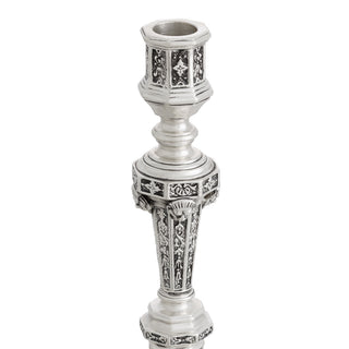 Antique Silver Candle Holder Delavigne