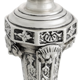 Antique Silver Candle Holder Delavigne
