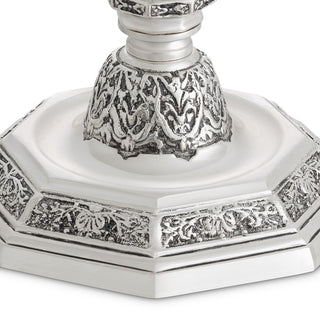 Antique Silver Candle Holder Delavigne