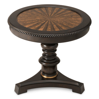Side Table Edgar satin eucalyptus veneer