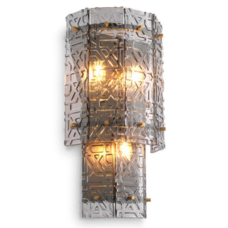 2-Tiered Glass Wall lamp Georgette