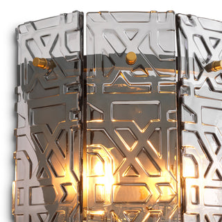 2-Tiered Glass Wall lamp Georgette
