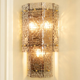 2-Tiered Glass Wall lamp Georgette
