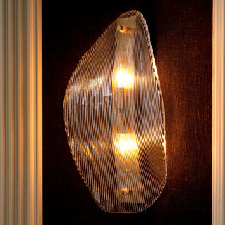 Clear Glass Wall Lamp Hibis