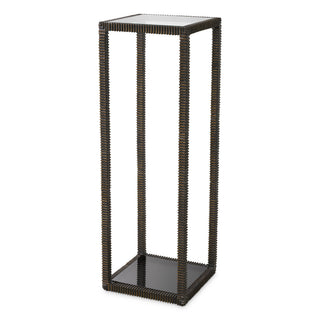 Square Bronze Column Bethesda