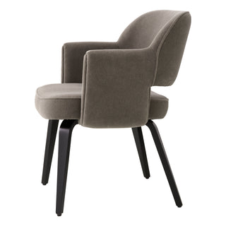 Dining chair Park Johnston Mohair brown