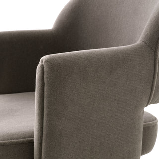 Dining chair Park Johnston Mohair brown