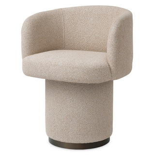 Dining Chair Marly bronze finish palmer beige
