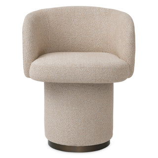 Dining Chair Marly bronze finish palmer beige