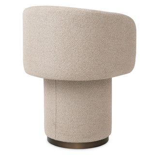 Dining Chair Marly bronze finish palmer beige