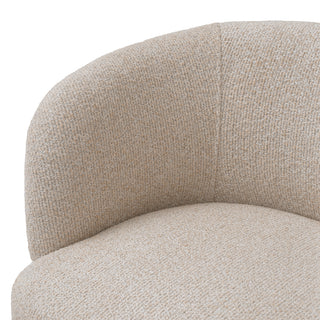 Dining Chair Marly bronze finish palmer beige