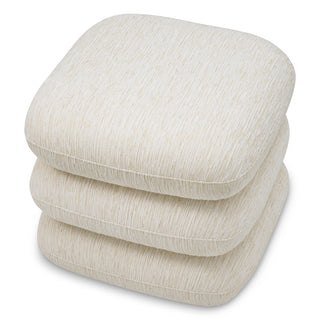 Stool Greenwich jacquard off-white