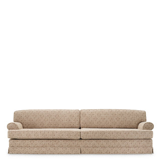 Beige Jacquard Sofa Madison