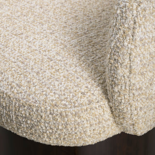 Beige Chenille Dining Chair Marly