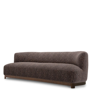 Black Bouclé Sofa Stelvio
