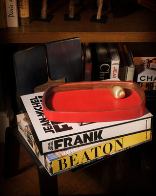 Pebble Accessory Tray - Red