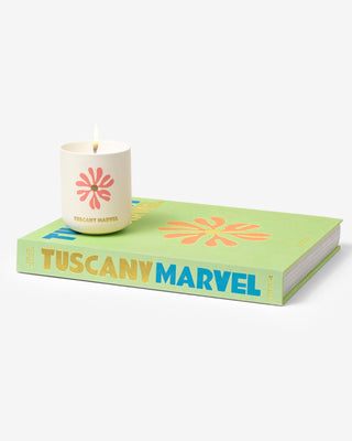 Tuscany Marvel - Candle and Book Gift Set
