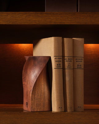 Twist Bookend - Wood