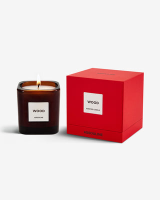 Library Candle - Wood